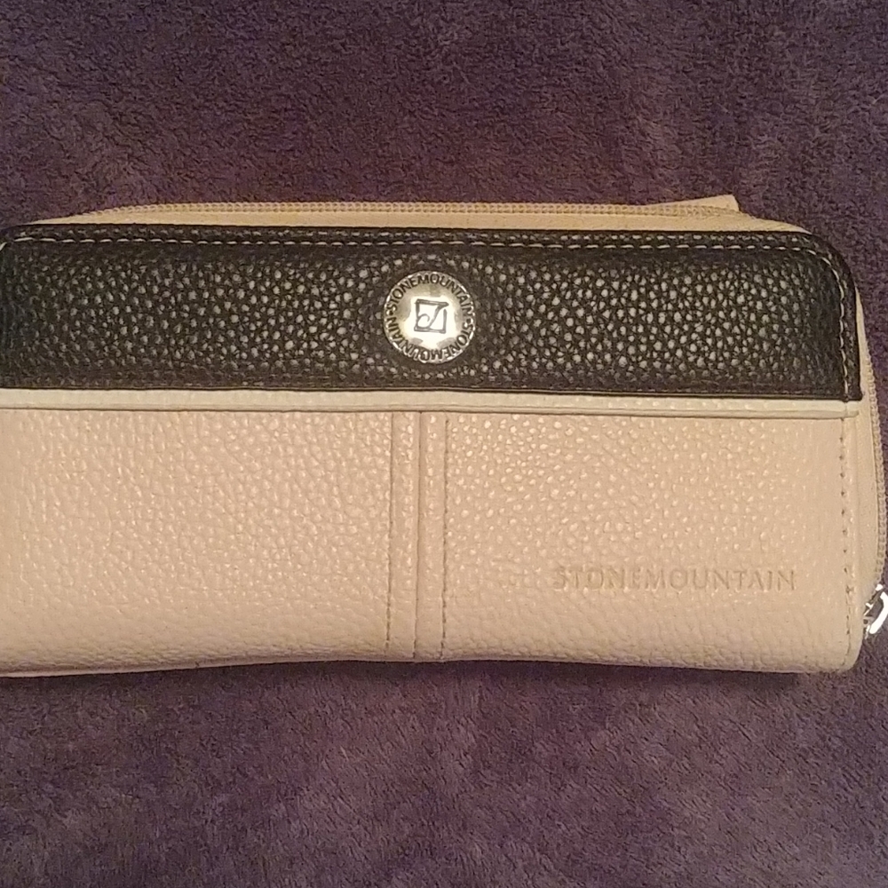 Cute wallet with checkbook holder